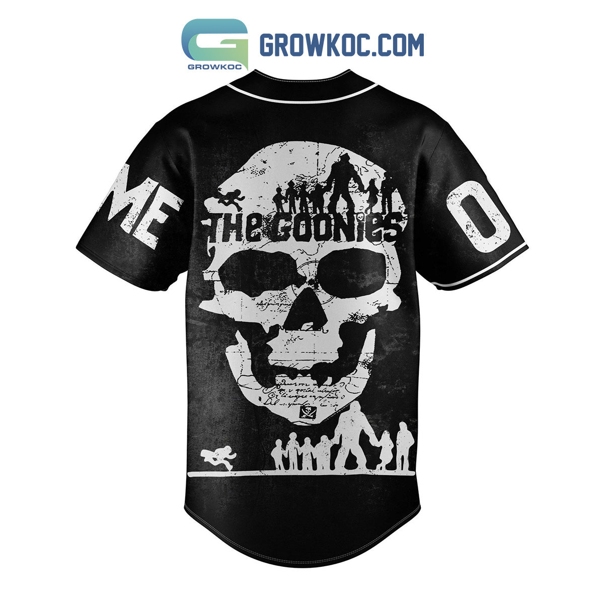 The Goonies Never Say Die Personalized Baseball Jersey