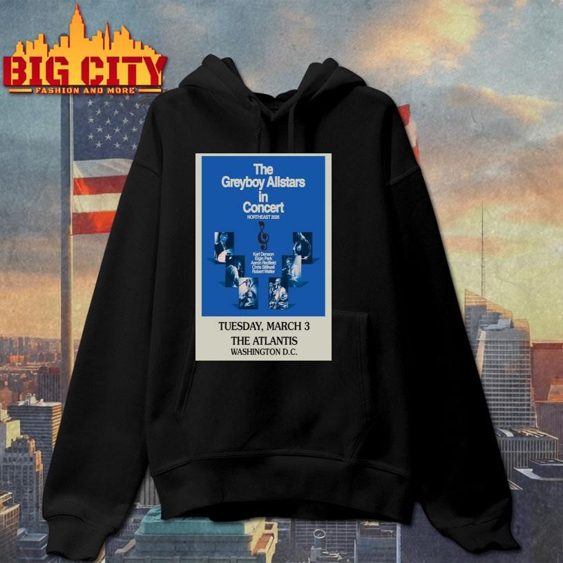 The Greyboy Allstars Mar 3 2026 The Atlantis Washington DC Poster Shirt