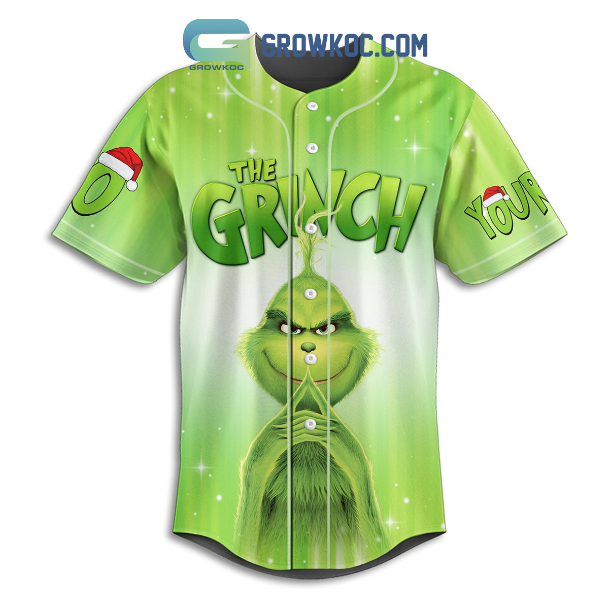 The Grinch Feeling Extra Grinchy Today Personalized Baseball Jersey
