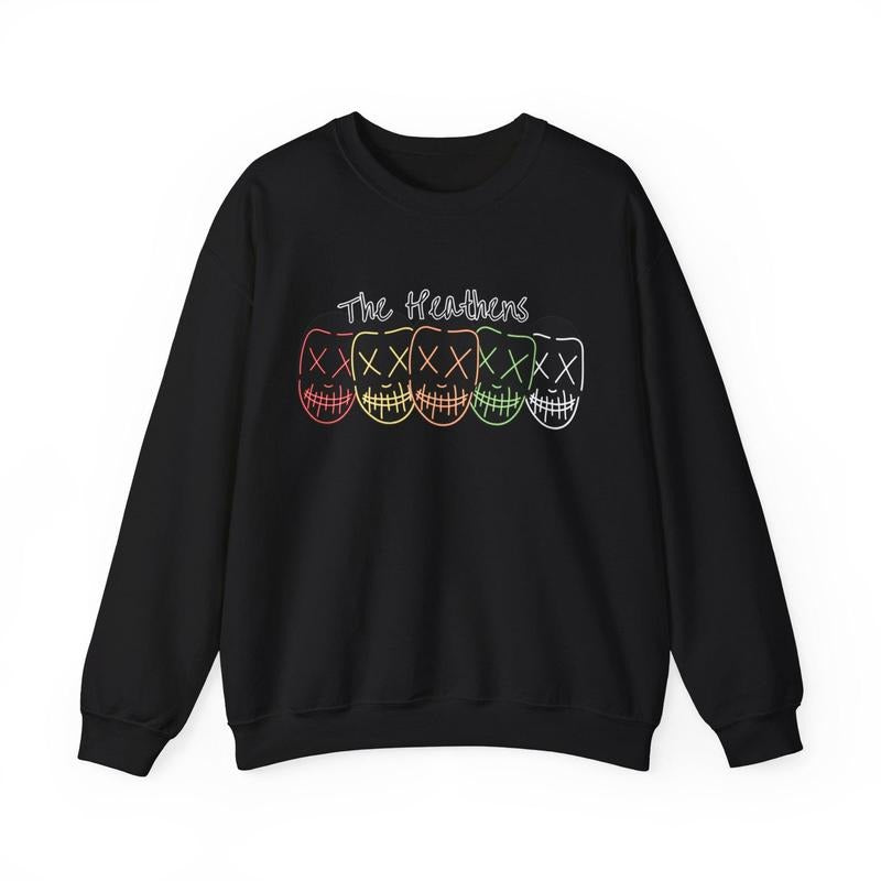 The Heathens Unisex Crewneck Sweatshirt, Bookish Hoodie, Dark Romance Shirt, Gifts for Her Soft Comfort Pullover Long...