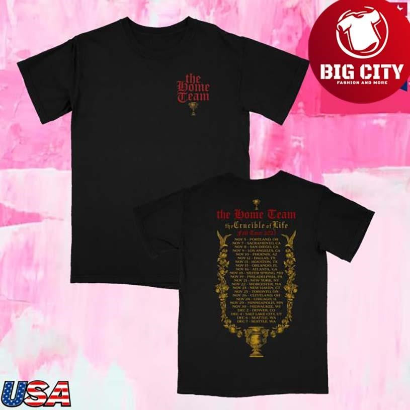 Official The Home Team Tcol Tour Two Sided Shirt
