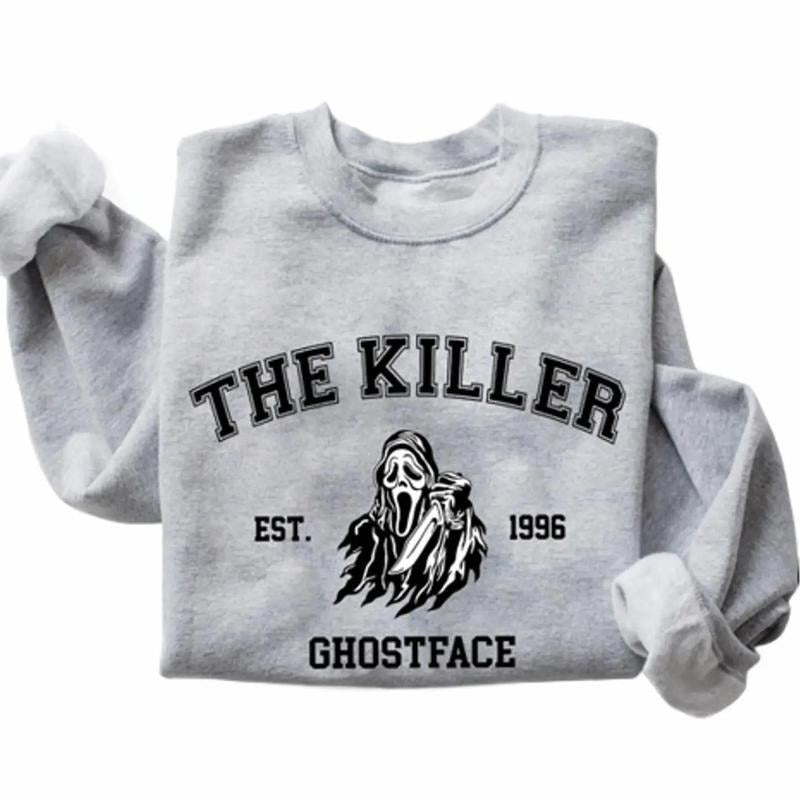 The Killer Ghostface Est 1996 Sweatshirt Hoodie, Halloween Horror Shirt, Gift For Halloween | WearSparks.com