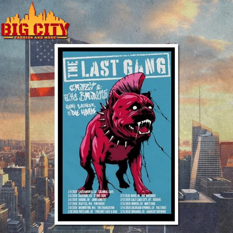 The Last Gang Mar 2026 Tour Shirt