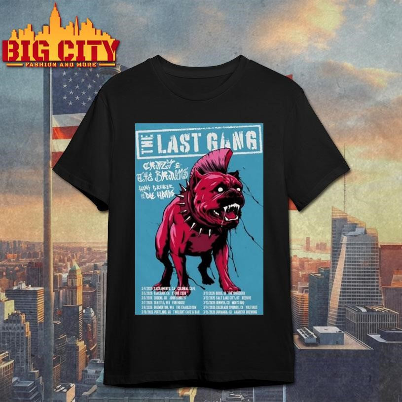 The Last Gang Mar 2026 Tour Shirt