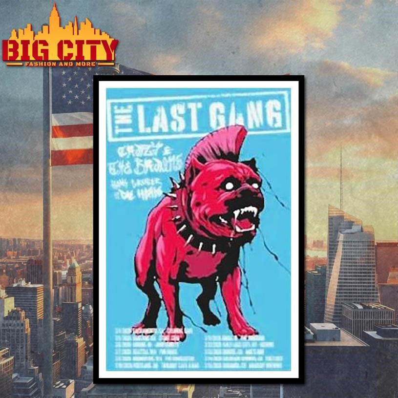 The Last Gang March 2026 Tour Bulldog Shirt