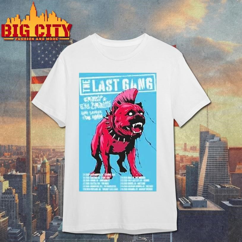 The Last Gang March 2026 Tour Bulldog Shirt