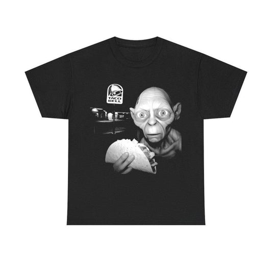 The Lord Of The Rings  Parody T-shirt, Gollum Taco Bell Shirt, Gift for LOTR Fan, Smeagol Food Tee Classic Cotton Hoodie,...