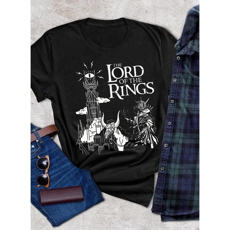 The Lord of the Rings Mouth of Sauron Unisex Black T-Shirt Hoodie, Sweatshirt | WearSparks.com