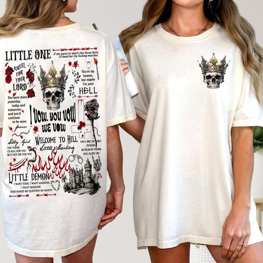 The Lords Series T-Shirt, Barrington University Sweatshirt, Book Lover Hoodie, The Ritual Tee, Dark Romance Reader Gift,...