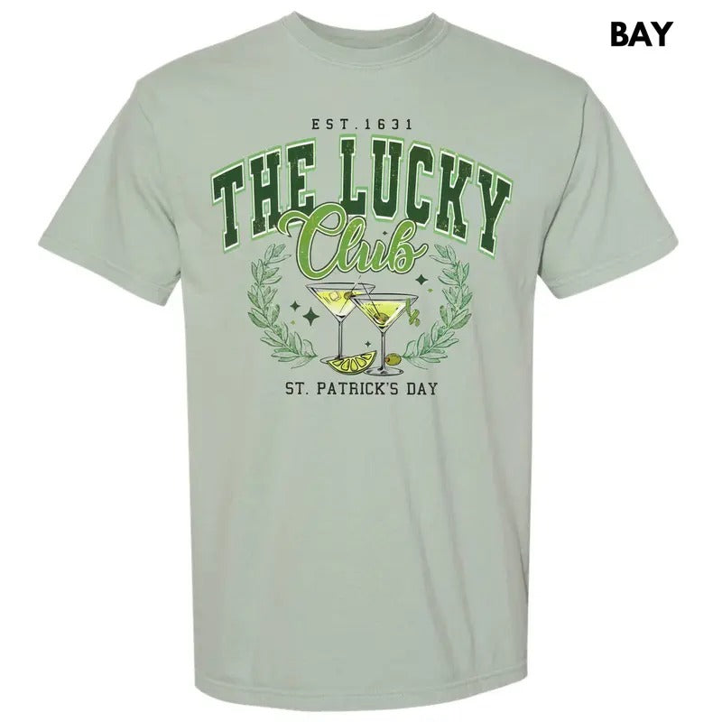The Lucky Club Comfort Colors T-Shirt Hoodie, Sweatshirt | WearSparks.com
