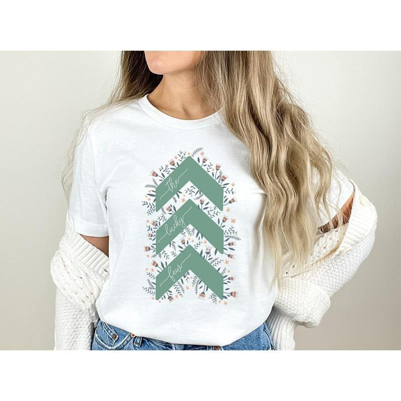 The Lucky Few Shirt Down Syndrome Shirt Floral Chevron Shirt Down Syndrome Mom Gift Feminine Floral Shirt Down Syndrome...