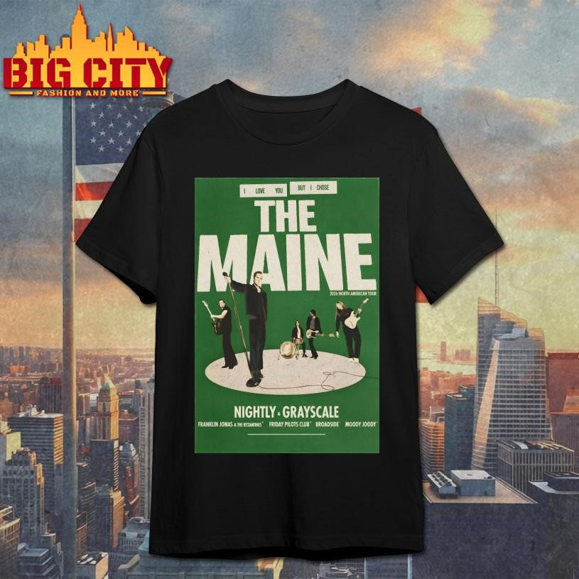 The Maine 2026 North American Shows Poster Shirt
