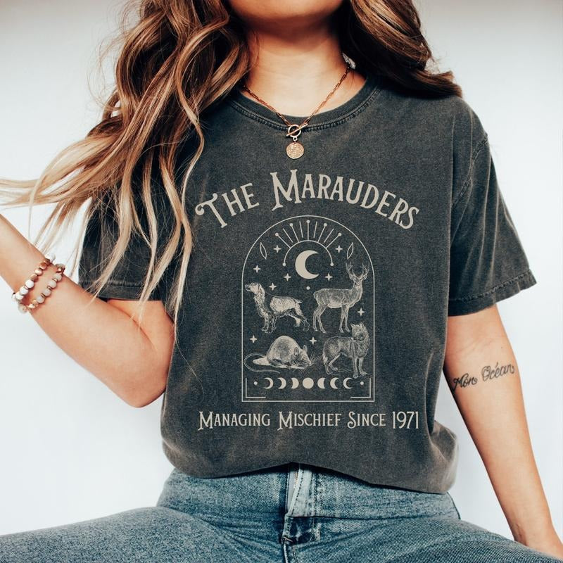 The Marauders Shirt, Wizard Shirt, Bookish Shirt, Fandom Shirt, Magic Shirt, Booktok Merch T-Shirt Hoodie, Sweatshirt