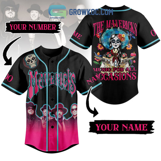 The Mavericks Music For All Occasions Personalized Baseball Jersey