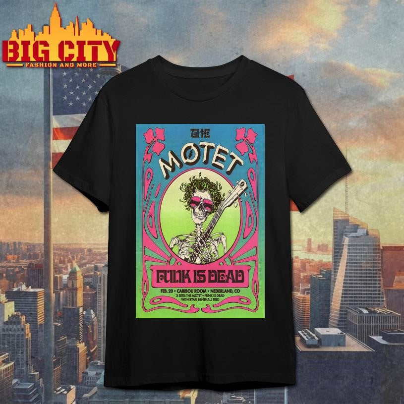 The Motet 2.20.2026 Nederland CO Poster Shirt