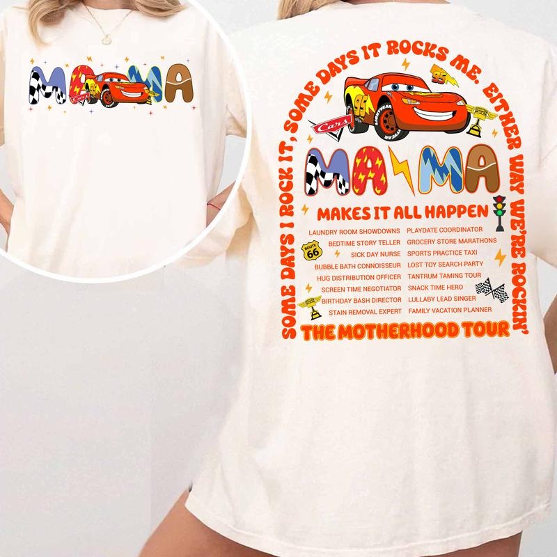 The Motherhood Tour MC Que Mothers Day Shirt, 95 Lightning  MCQ Shirt,Mama Sweatshirt, Mother's Day Shirt, Gift For Mom...