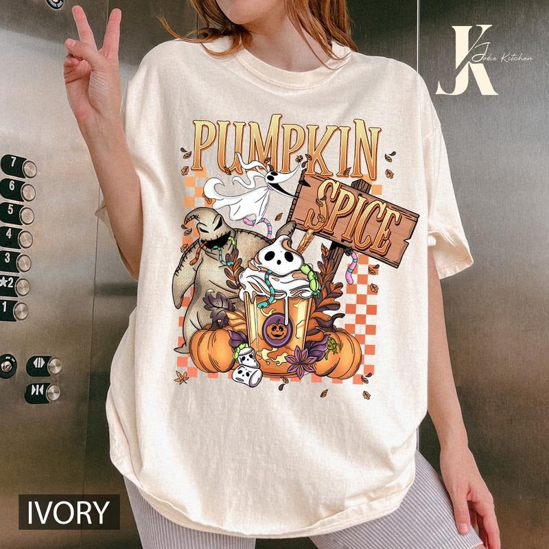 The Nightmare Before Pumpkin Shirt, Pumpkin Spice Halloweewn Shirt, Halloween Pumpkin Shirt, The Pumpkin King Shirt...