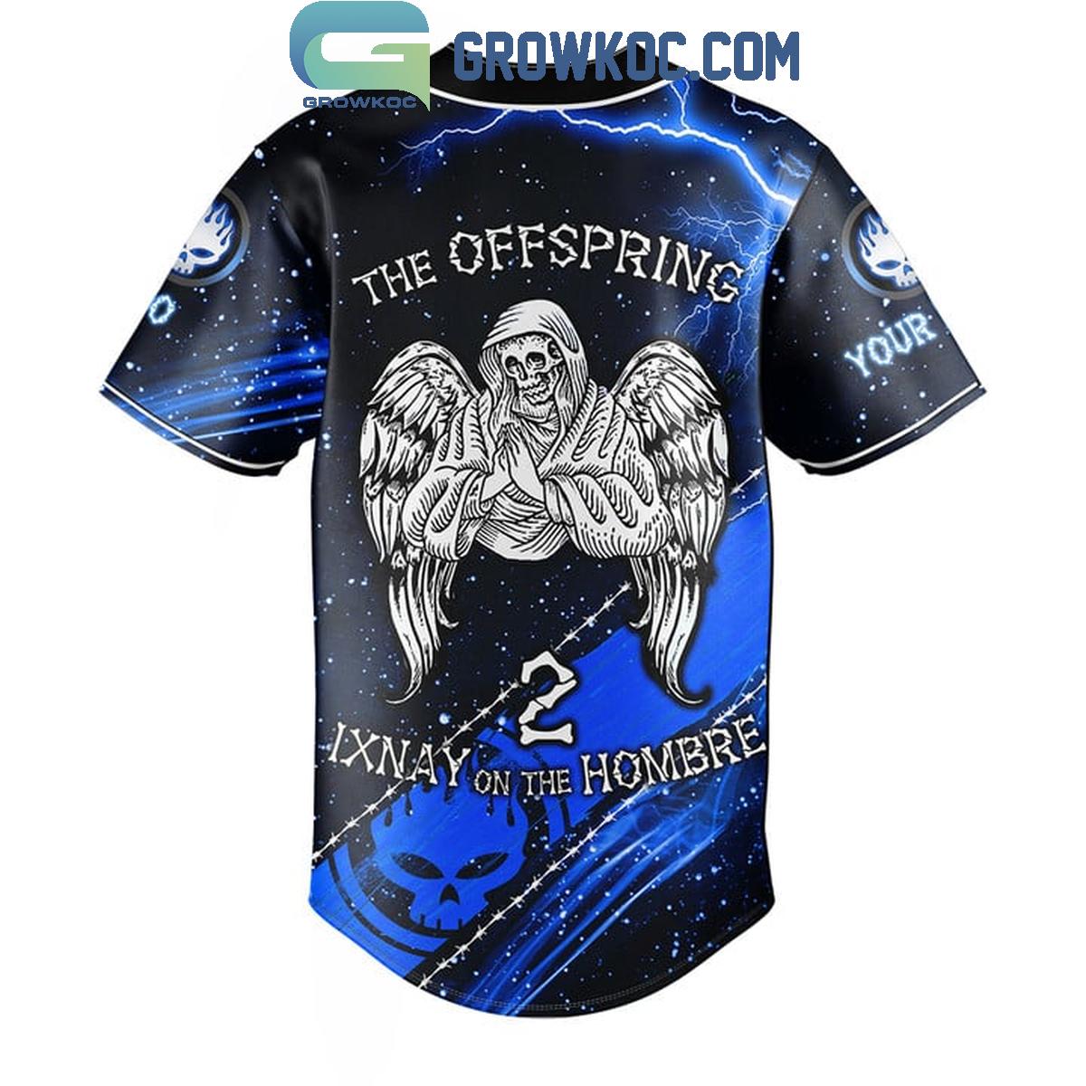 The Offspring Ixnay On The Hombre Fan Personalized Baseball Jersey