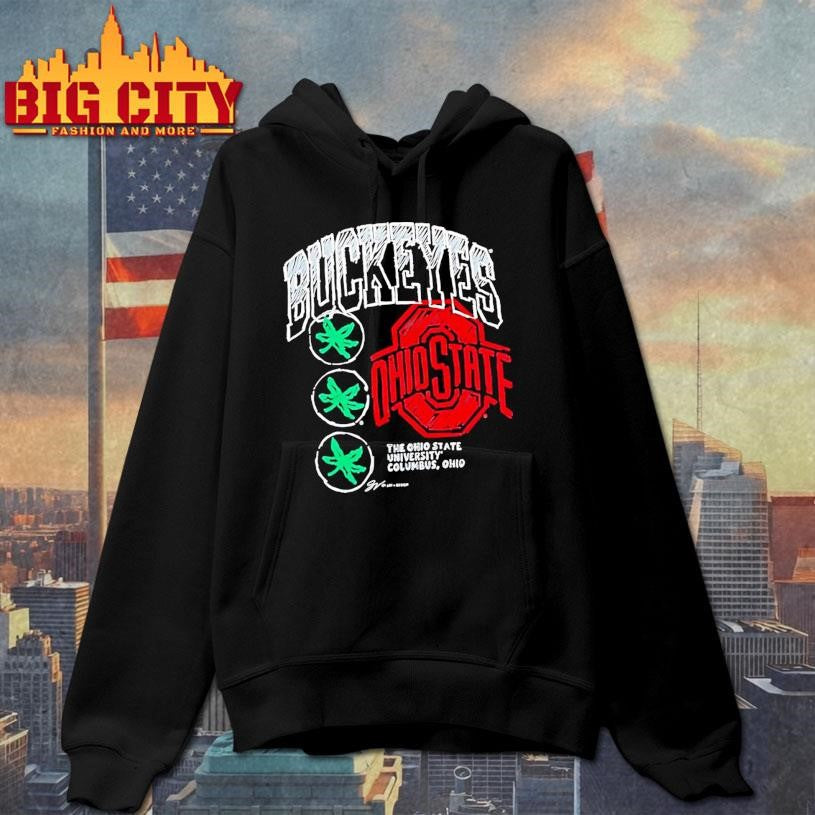 The Ohio State University Of A Kind Buckeyes Sketch Shirt