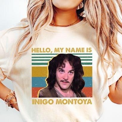 The Princess Bride Movie Shirt Hello, My name is Inigo Montoya Sweatshirt Hoodie | WearSparks.com