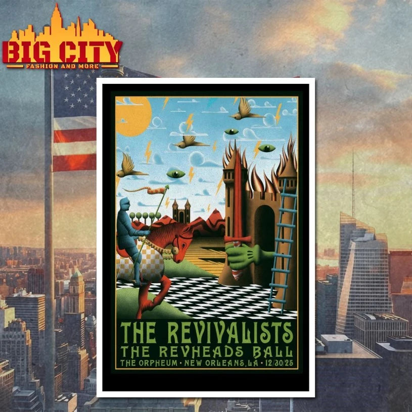 The Revivalists Orpheum Theater New Orleans LA Dec 30 2025 Poster shirt
