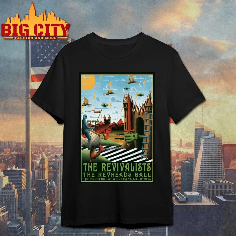 The Revivalists Orpheum Theater New Orleans LA Dec 30 2025 Poster shirt