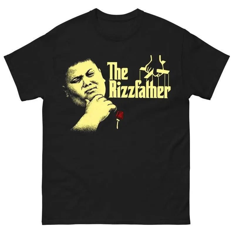 The Rizzfather Shirt - The Rizzler Godfather Funny Shirt - The Rizzler Kid Shirt, For Men, For Women, 100% Cotton, Crew...