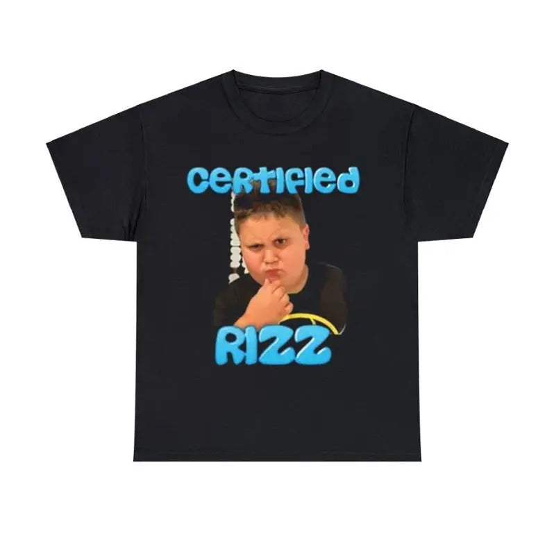 The Rizzler T Shirt Meme Shirt For Men And Women Hoodie, Sweatshirt | WearSparks.com
