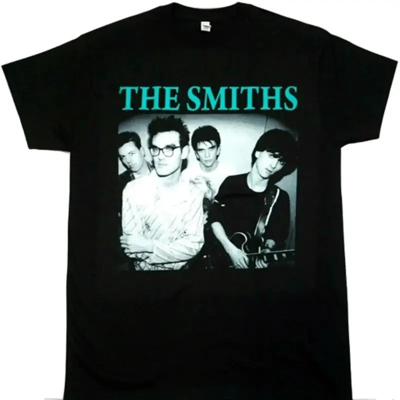 The SMITHS T-shirt Morrissey Alt Indie Rock Band Adult Men's Cotton Menswear Tshirt Hoodie, Sweatshirt | WearSparks.com
