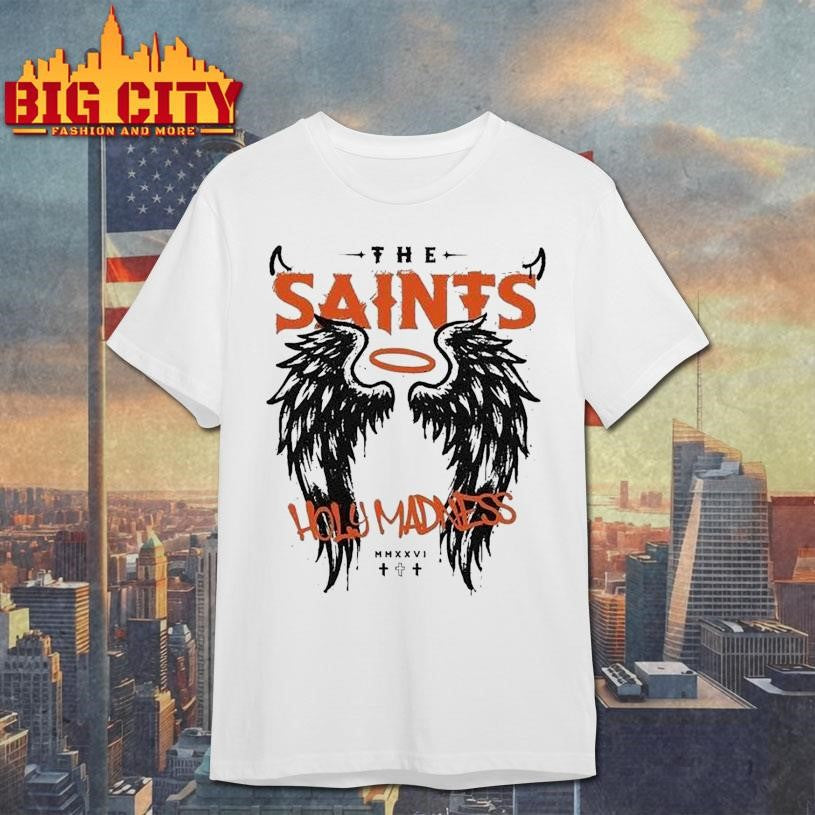 The Saints Holy Madness Wings Shirt