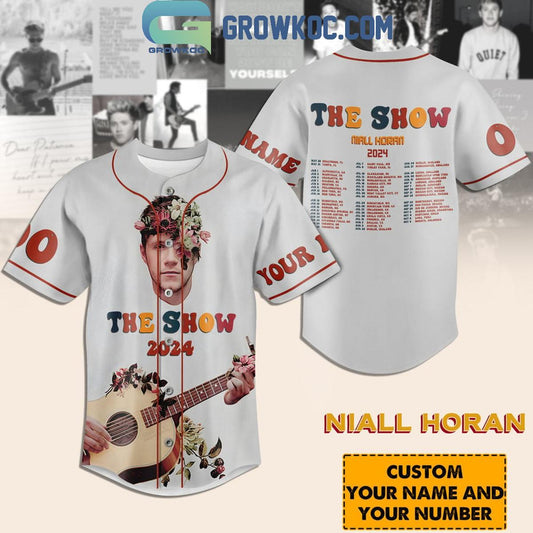The Show Niall Horan 2024 Lovers Personalized Baseball Jersey