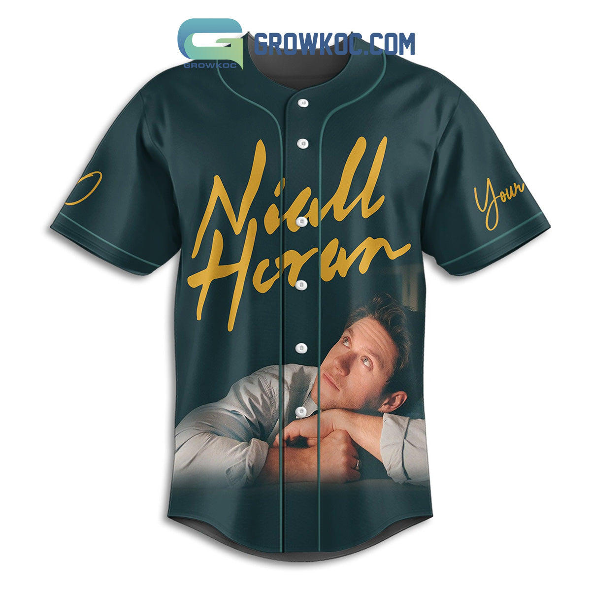 The Show Tour 2024 Niall Horan Fan Green Version Personalized Baseball Jersey