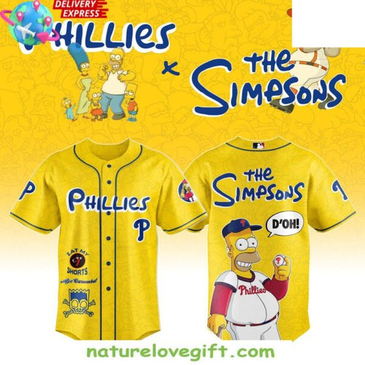 Philadelphia Phillies The Simpsons Limited Jersey