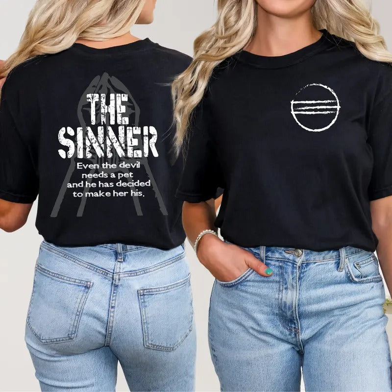 The Sinner T-Shirt, The LORDS Series Sweatshirt, Dark Romance Hoodie, Readers Gift, Smut Merch, Sin Tee, Booktok Sweater