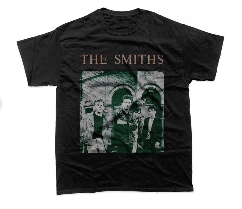 The Sm!ths Unisex T-Shirt -Music Band Graphic Shirt - Rock Music Merch - Vintage Gift Hoodie, Sweatshirt | WearSparks.com