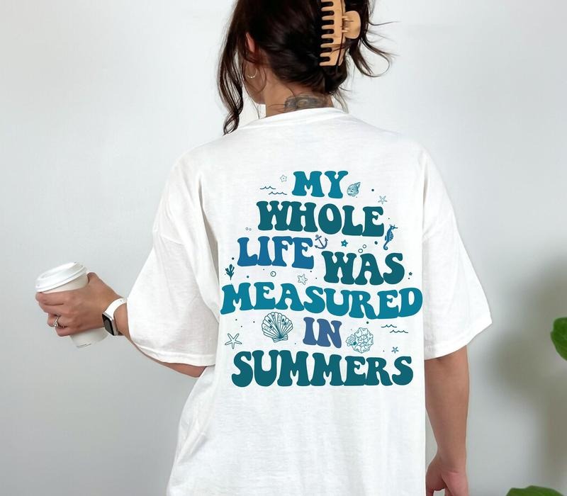 The Summer I Turned Pretty Tshirt Cousins Beach Crewneck The Summer Shirt Cousins Beach Shirt Unisex Tshirt Words On Back...