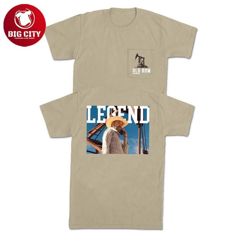 The Texas Oilman Old Row Two Sided Shirt
