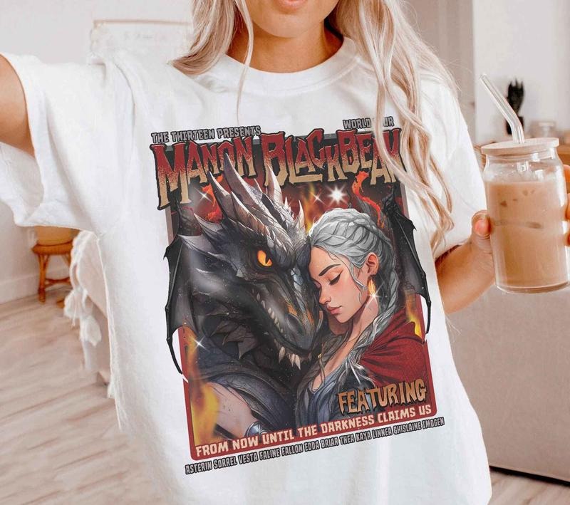 The Thirteen Comfort Colors Shirt, Throne Of Glass T-shirt Manon Blackbeak, Acotar Crescent City, Sjm Merch Terrasen...