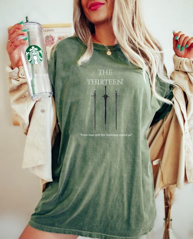 The Thirteen T-Shirt Gift For Fans, Sarah J Maas Shirt, Throne Of Glass Merch, Trending Novel Quote Shirt, Book Lover...