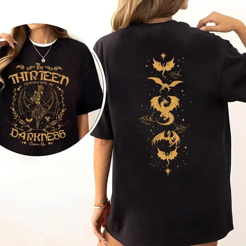 The Thirteen Throne Of Glass Shirt, Sjm TOG Manon Shirt, From Now Until The Darkness Claims Us Shirt, We Are The Thirteen...