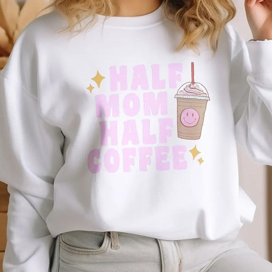 The Tolers | Half Mom Half Coffee Sweatshirt T-Shirts, Hoodie | WearSparks.com