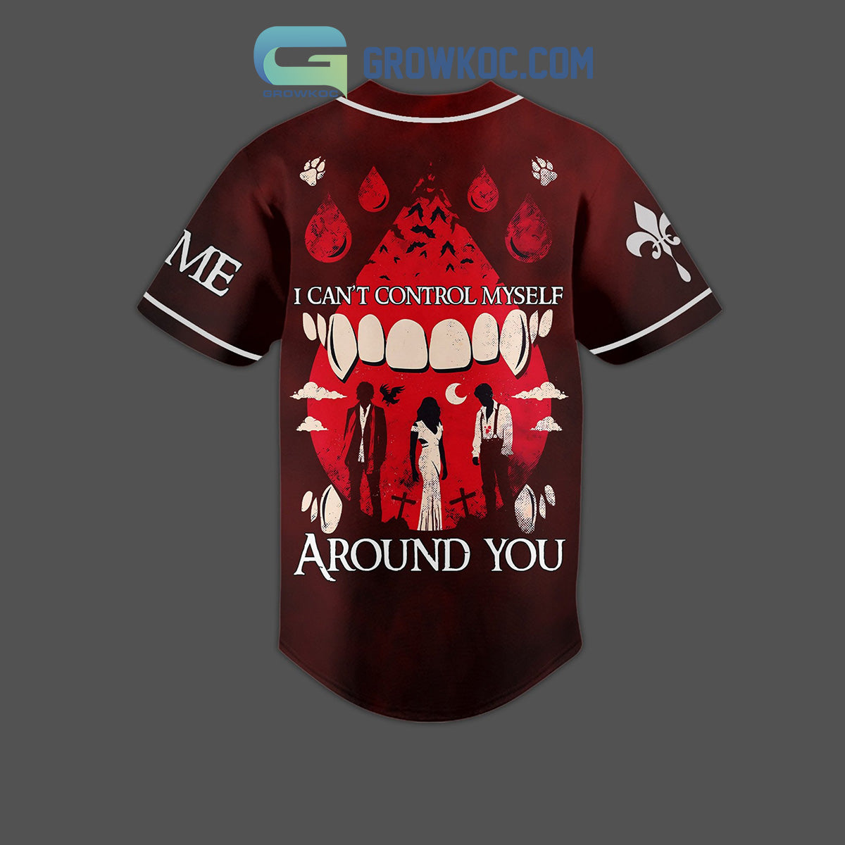 The Vampires Diaries Around You Baseball Jersey