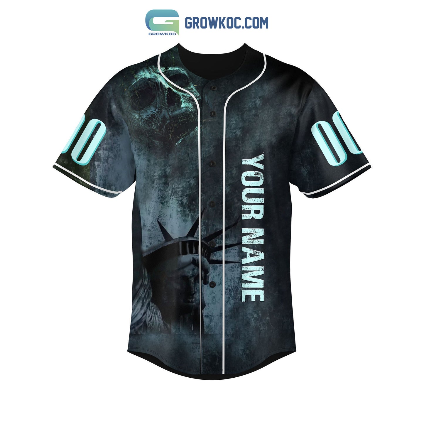 The Walking Dead City Keep Your Enemies Close Personalized Baseball Jersey