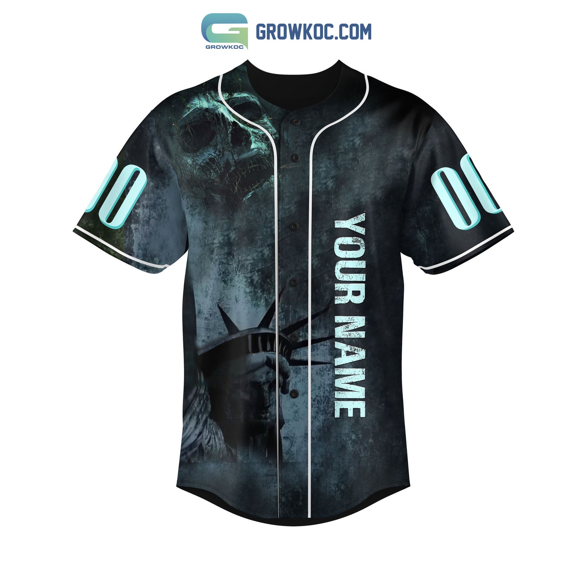 The Walking Dead City Keep Your Enemies Close Personalized Baseball Jersey