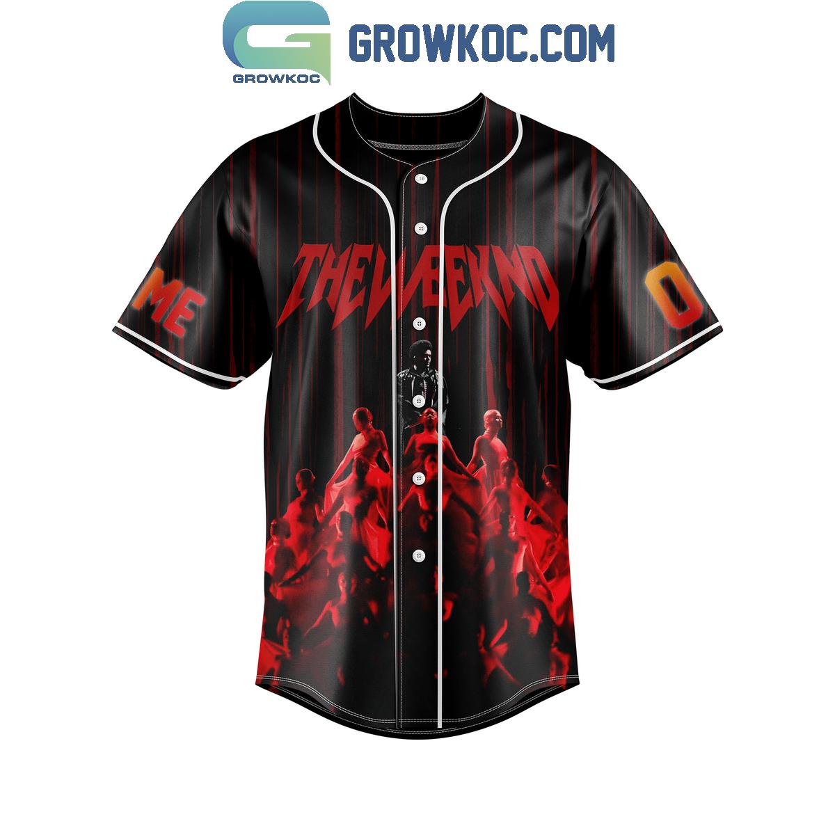 The Weeknd Hurry Up Tomorrow Personalized Baseball Jersey