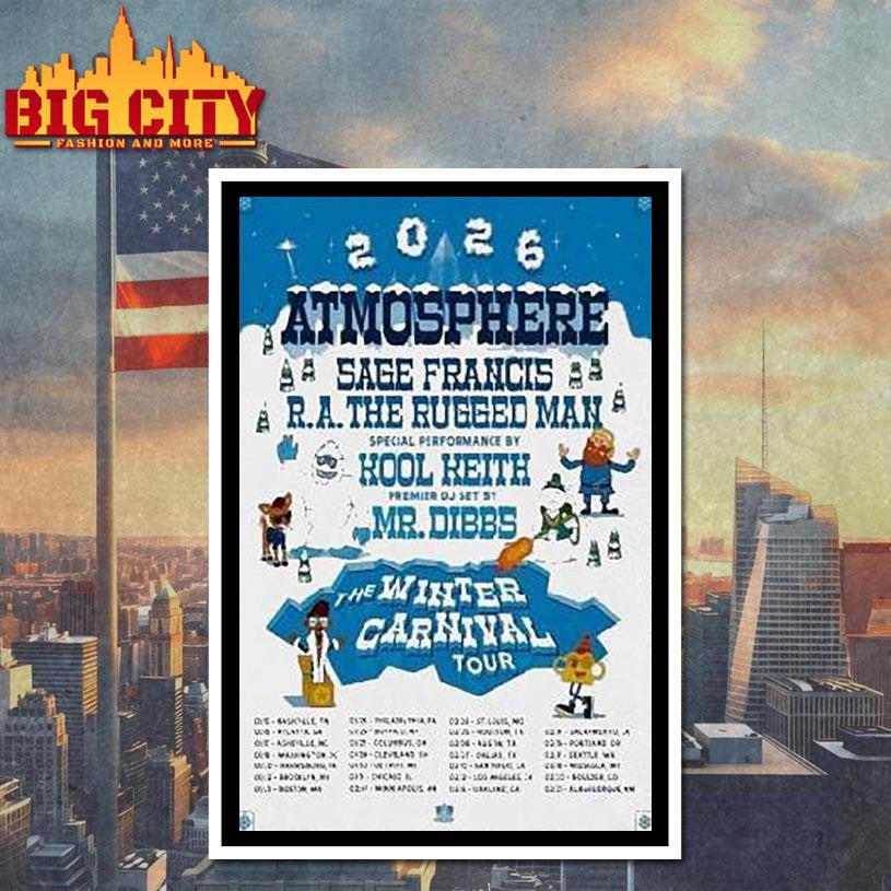 The Winter Carnival Tour Jan + Feb 2026 Atmosphere Shirt