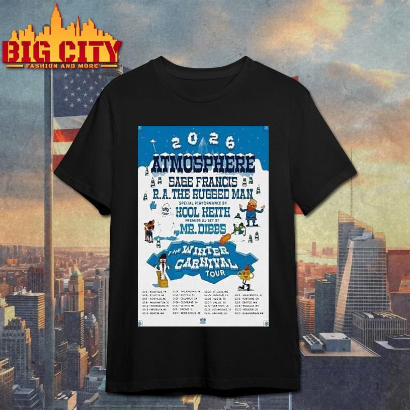 The Winter Carnival Tour Jan + Feb 2026 Atmosphere Shirt