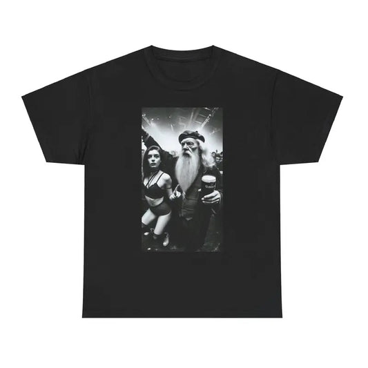 The Wizard with the girl, Unisex Shirt - Fantasy Graphic Tee, Movie Merch, Meme T shirt Hoodie, Sweatshirt | WearSparks.com