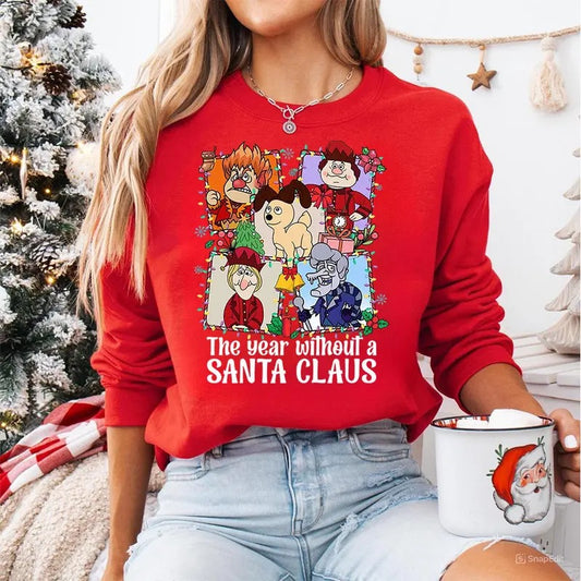 The Year Without Santa Claus Sweatshirt, Miser Brothers Eras Tour Hoodie, Heat Miser Eras Tour TShirt, Christmas Movie...