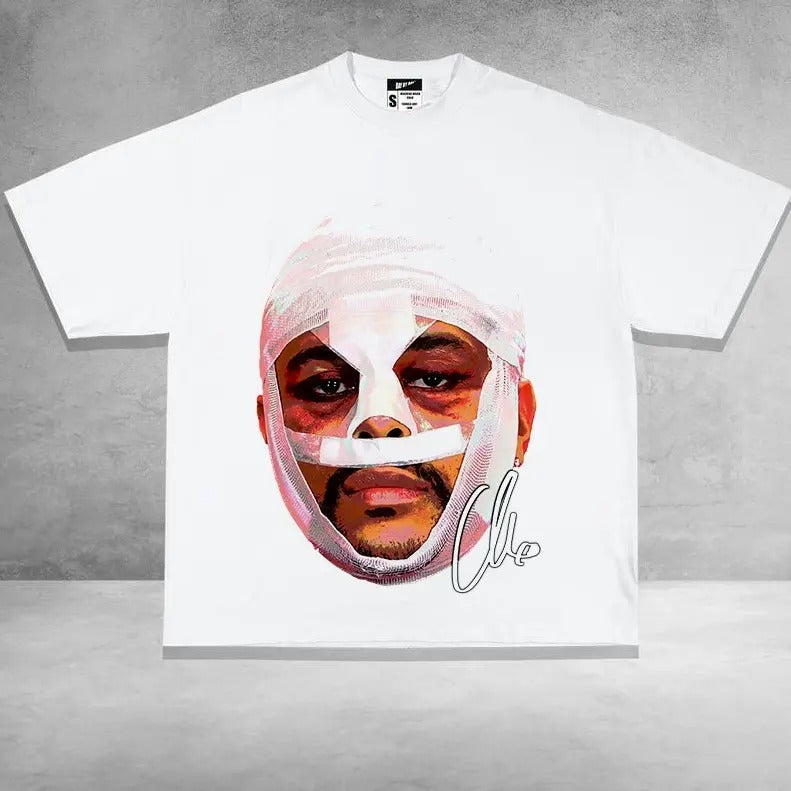 TheWeekndd T-shirt Halloween Big face Graphic tee Hoodie, Sweatshirt | WearSparks.com